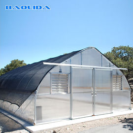 La serra d'acciaio galvanizzata del film plastico della immersione calda coltiva la dimensione della tenda su misura