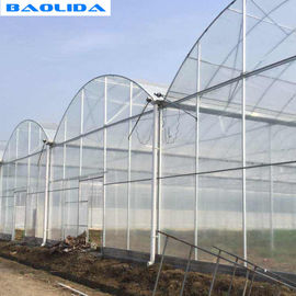 La chiara plastica coltiva la serra di plastica del tunnel azienda agricola dell'agricoltura/del tunnel