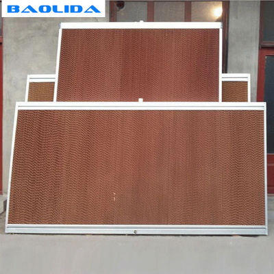 Qualità  Greenhouse Cooling System Pad With Aluminum / Galvanized / Stainless Steel Frame fabbrica