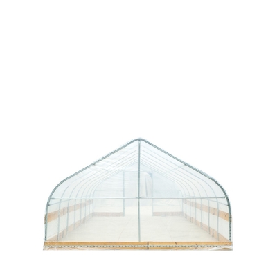 Serra 9x30m della portata del film plastico dell'arco rotondo singola per le verdure