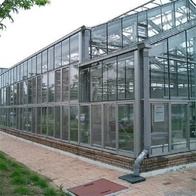 Portata della serra di vetro solare fotovoltaica di Venlo della struttura d'acciaio di zincatura a caldo multi