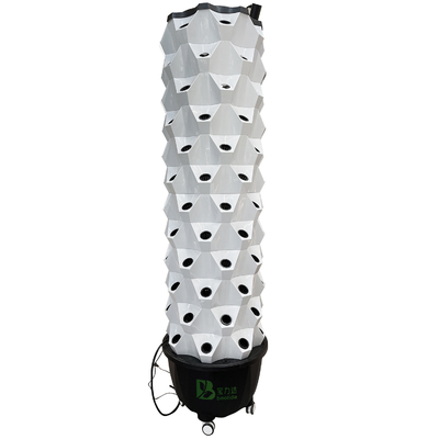 65L 12 strato 96 fori di pianta Sistema di coltivazione idroponica automatica con torre Growart rimovibile