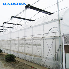 Multi serra della portata della radura laterale di ventilazione con il sistema d'ombreggiatura esterno