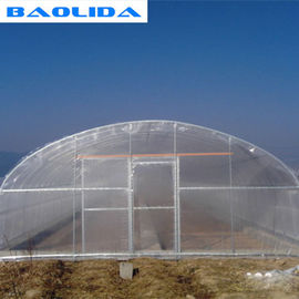 Serra di plastica del buon tunnel su ordinazione di stabilità con la struttura della serra del metallo