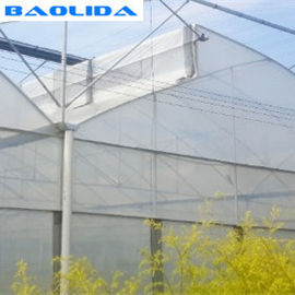 Rivestimento di plastica ISO9001 2008 della chiara della copertura a shed multi serra della portata