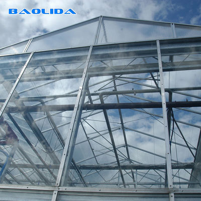 Tipo di vetro resistente serra di Venlo delle serre della portata del tubo d'acciaio di Gaivalnized multi