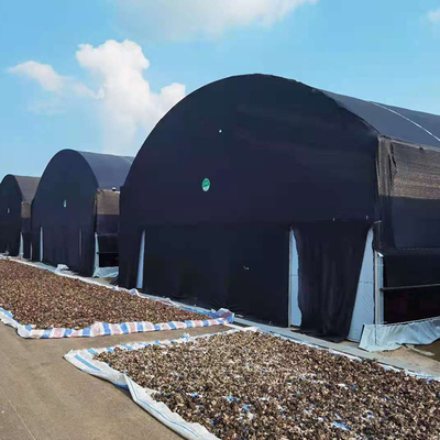 Il singolo nero Mesh Mushroom Cultivation In Greenhouses della serra della portata di doppio strato